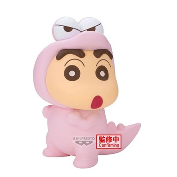 【超萌行銷】BANPRESTO 蠟筆小新 巨大SOFVIMATES 野原新之助 鱷魚山先生版 粉彩色 BD30082