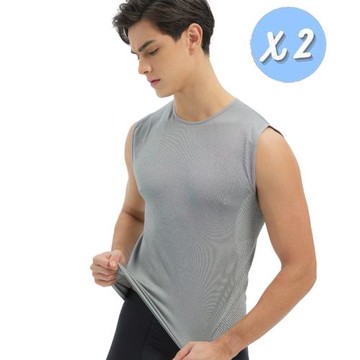 【京美】竹炭銀纖維爽背心 2件