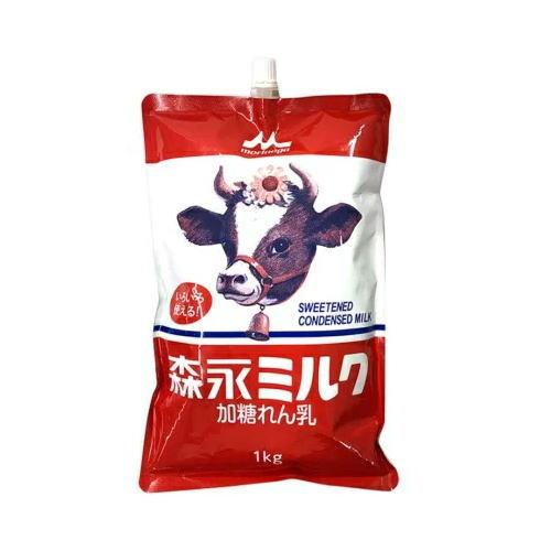 森永　ミルク　１ｋｇ　練乳　スパウトパウチ　