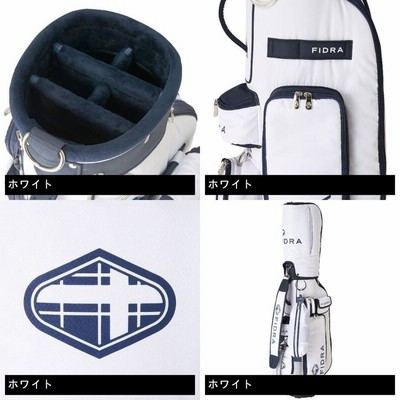 フィドラ FIDRA ツアーヘッドカバー付き キャディバッグ Y381120
