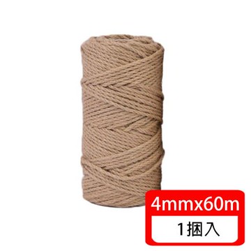 (毛寶當家) 貓抓專用黃麻繩4mmx60m  DIY黃麻繩