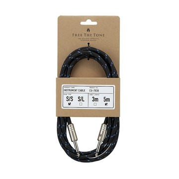 導線 FREE THE TONE CU-7030 S/S 樂器編織導線 5米