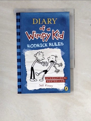 【書寶二手書T8／原文小說_WTH】Rodrick Rules-Diary of a Wimpy Kid_Kinney, Jeff