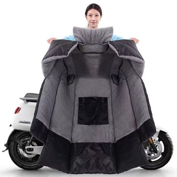 免運🔮電動車擋風被冬天季加絨加厚全包圍防雨水加大電瓶摩托車檔防風衣 機車擋風罩 防水 保暖防風罩 防寒罩 電動車擋風被