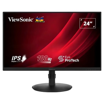 ViewSonic 優派 24型 人體工學設計多角度旋轉螢幕  60.5cm  VG2408