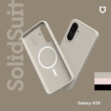 犀牛盾 Samsung Galaxy A56 SolidSuit MagSafe兼容 經典防摔磁吸背蓋手機殼