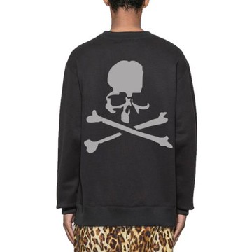 2024MMJ骷髏頭mastermind World暗黑潮牌INS印花休閑寬松健康棉