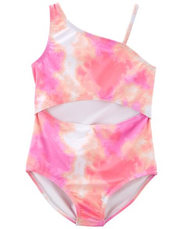 Kid Tie-Dye 1-Piece Swimsuit