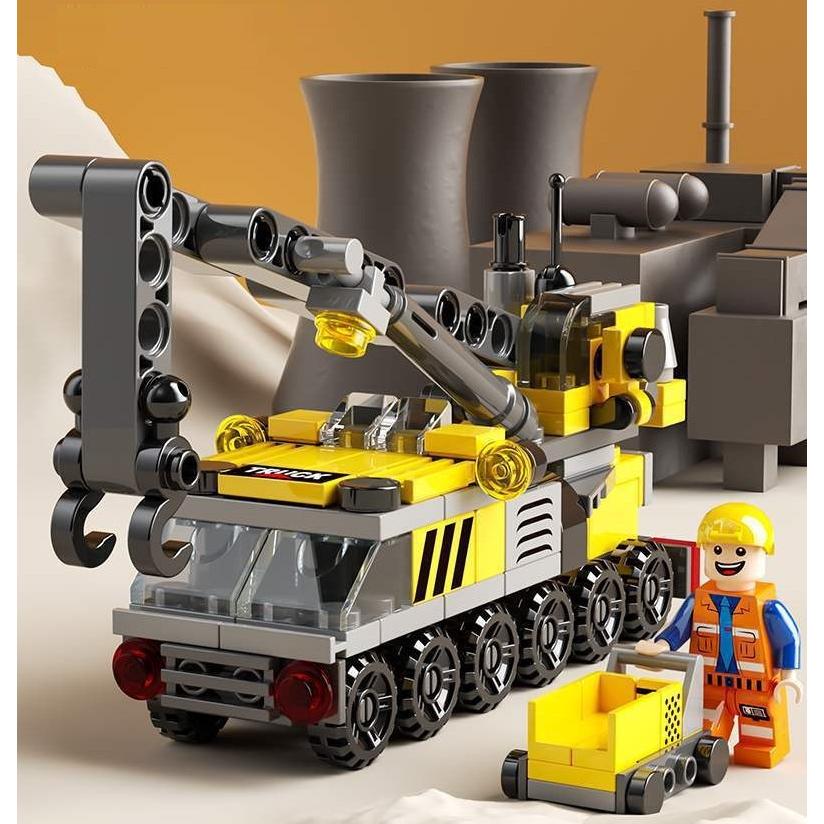 レゴ ブロック クレーン車 キット LEGO 互換品 通販 LINEポイント最大