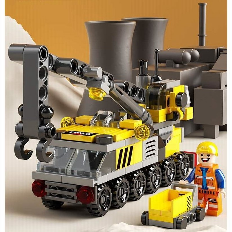 レゴ ブロック クレーン車 キット LEGO 互換品 | LINEショッピング