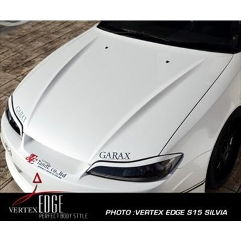 長納期商品】シルビア S15 VERTEX EDGE ボンネット・スリット 無 FRP製 塗装取付込 | LINEショッピング