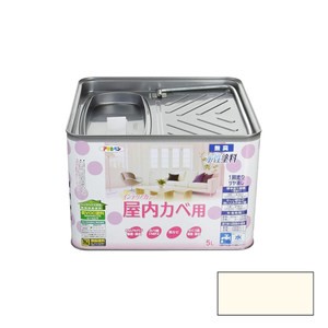 日本 Asahipen 水性高機能健康塗料 象牙 5L