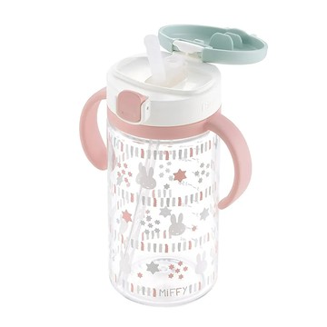 Richell 利其爾 隨身吸管水杯  Miffy 米飛  320ml  1個