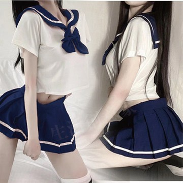 【實體店面現貨】甜美學生服 性感 青春 誘惑 可愛 短裙 網紅風 學院風 JK 制服 學生 角色扮演 C72