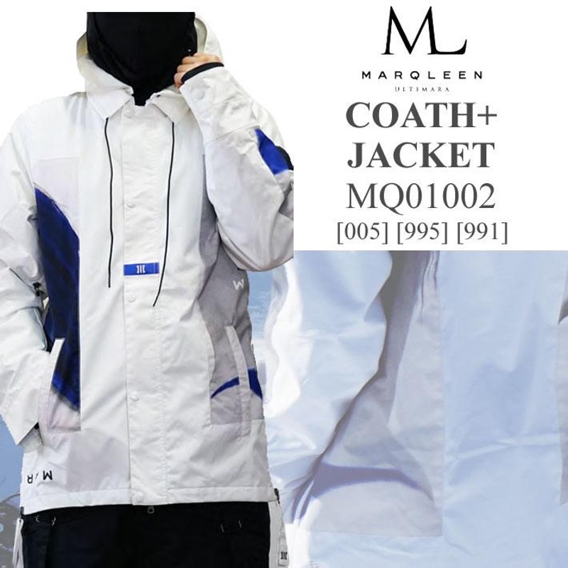 在庫限り] 20-21 MARQLEEN COACH+ JACKET MQ01002 マークリーン