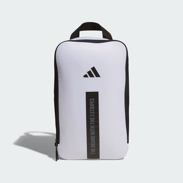 【Adidas Golf】PERFORMANCE 防潑水鞋袋-白色 / 黑色