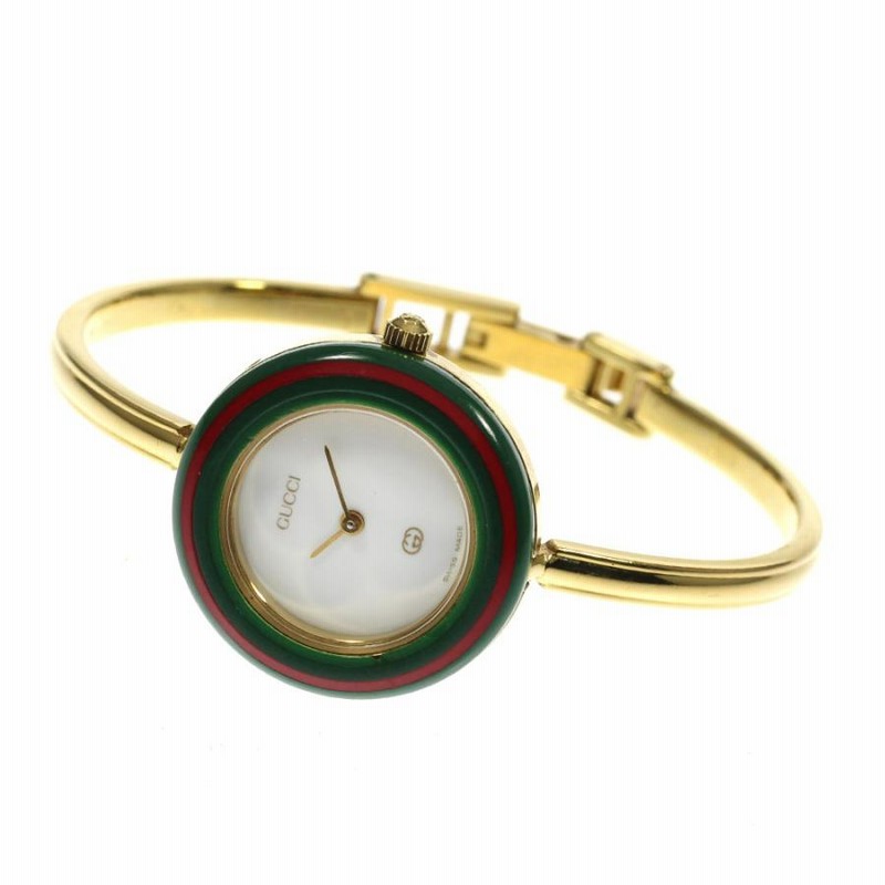 珍しい  ☆内箱付き【GUCCI】グッチ チェンジベゼル クォーツ 11/12 時計