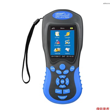 NOYAFA NF-188測畝儀 手持GPS土地面積農田測量儀 彩屏顯示 自動/手動測量 可測面積/長度 灰+藍色（內置