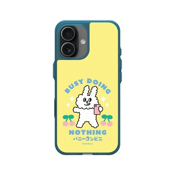 iPhone 17 Clear (相機按鈕) 夜幕藍 - Bunni Konbiny - Busy Doing Nothing