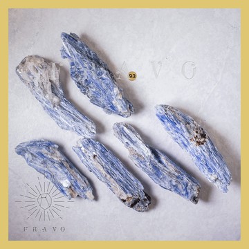 藍色小精靈 |O08藍晶石原礦  六入組合 動物溝通課使用93