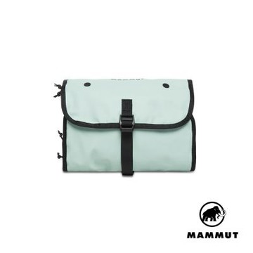 【Mammut 長毛象】Rollup Essentials Kit 二合一輕量捲口式盥洗包 鼠尾草銀綠 #2810-01100