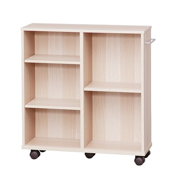 IRIS開放式收納推車/SYR-6020/原木色