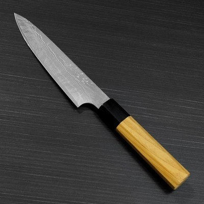 新品未使用美品 多和VG10 ダマスカスペティ 135mm 包丁 新品未使用美