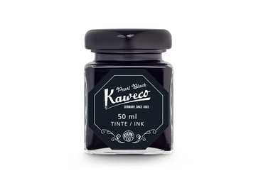 預購商品 德國 KAWECO 瓶裝墨水 珍珠黑 50ml /瓶 4250278625757【APP滿額下單10%點數(單一帳號最高5000點)】1/31止