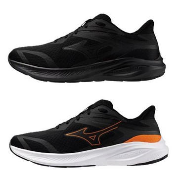 Mizuno 美津濃 慢跑鞋 男鞋 ENERZY RUNNERZ 3E寬楦 全黑/黑橘【運動世界】K1GA241214/K1GA241212