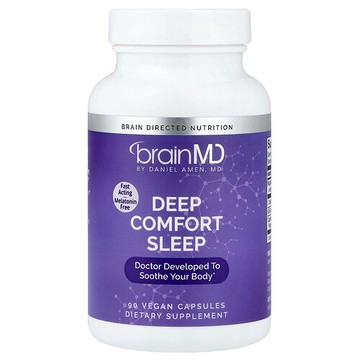 BrainMD, 深度舒適睡眠，90 粒全素膠囊