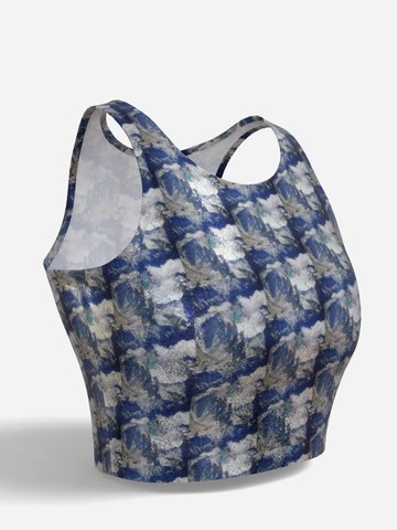 Torres del Paine Glitter Tank Top 俯瞰塔山 亮片背心 吸濕排汗