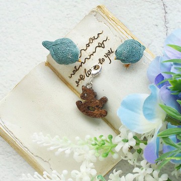 手工木製吊飾  木馬 吊飾  禮物訂製