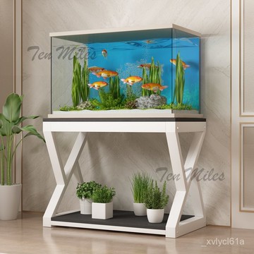 【宅配免運】😊魚缸架子魚缸櫃底座長方形魚缸底架魚缸櫃子不銹鋼魚缸桌子魚缸架 小型魚缸架 耐重魚缸架 魚缸水族架