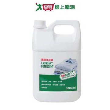 愛買嚴選濃縮洗衣精3800ml【愛買】