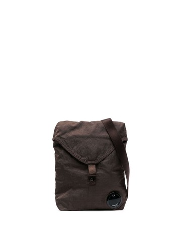 C.P. Company - envelope-style messenger bag - men - Polyester/Polyamide - One Size - Brown