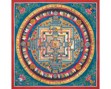 **手绘曼陀罗——展现精微能量流动的灵性圣境**