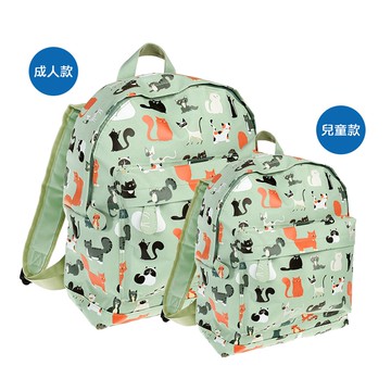 英國 Rex London - 親子組合後背包 學生包 旅行包-萌貓樂園