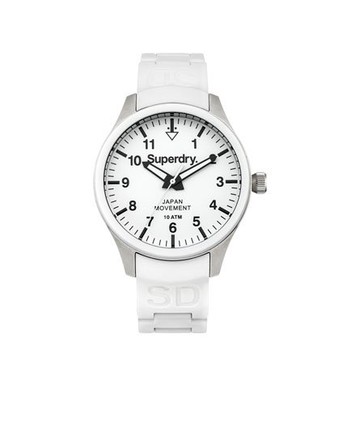 Superdry Women's Women's Scuba Watch White - Size: 1SIZE