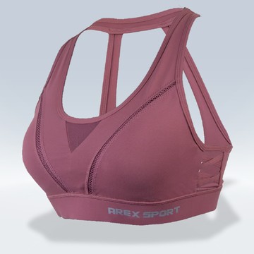 AREX SPORT 美背Ｕ型性感透膚可調解背運動內衣（重度支撐型）