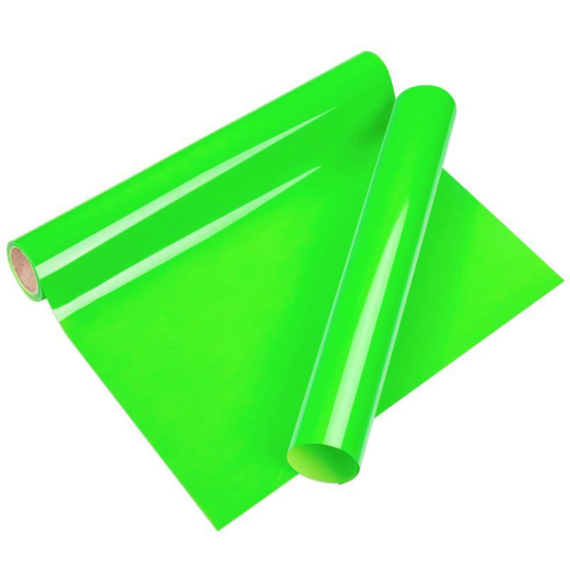 VINYL FROG 熱転写ラバーシート アイロンプリントシートグリーン(蛍光緑) 155cm×30.5cm