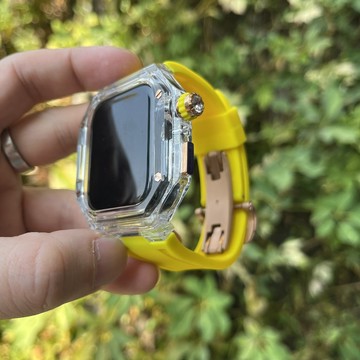 APPLE WATCH 改裝 S10 9 8 SE AP改裝 套裝 蝴蝶扣錶帶 46mm 41mm 45mm 49mm
