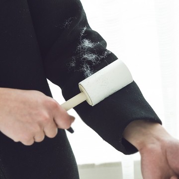 滾刷粘毛器卷紙粘頭發滾筒黏沾毛去除毛神器衣物可撕式粘塵替換紙