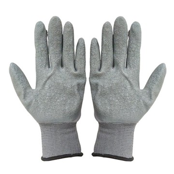 耐磨防滑皺紋手套 防滑手套 塗膠手套 修車彈性透氣勞保手套 客製化禮品專家5332