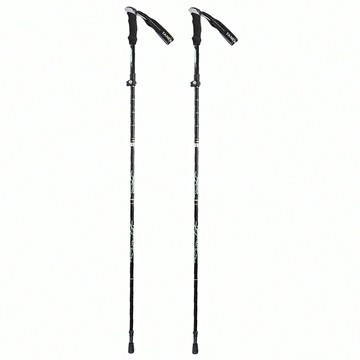 tanerdd 鋁合金登山杖  黑色  2支  110~130cm