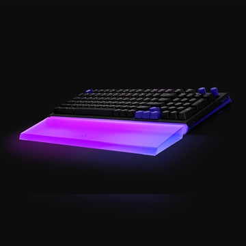 羅技G G512 X 98 磨砂透明壓克力手托