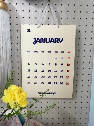 Riso Calendar 2026 (A4)