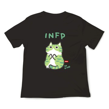 JZ TEE MBTI貓咪 INFP-調停者 印花短袖