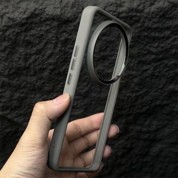 X8ultra高級感透明防摔適用vivox200promini磁吸手機殼X300pro全包邊金屬鏡頭圈x200新款大孔硬殼軟邊保護套