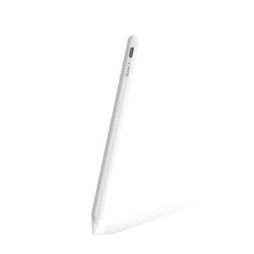 【Dawise四代ITP453雪白款】iPad專用防誤觸主動觸控筆(附保護筆套+筆尖套)