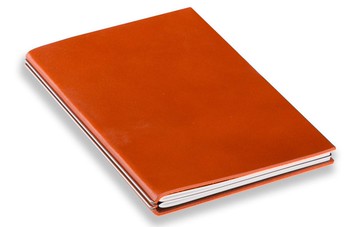 尺寸A5 | 21 x 14.2 x 1.8 cm |亮橘|雙彈軌